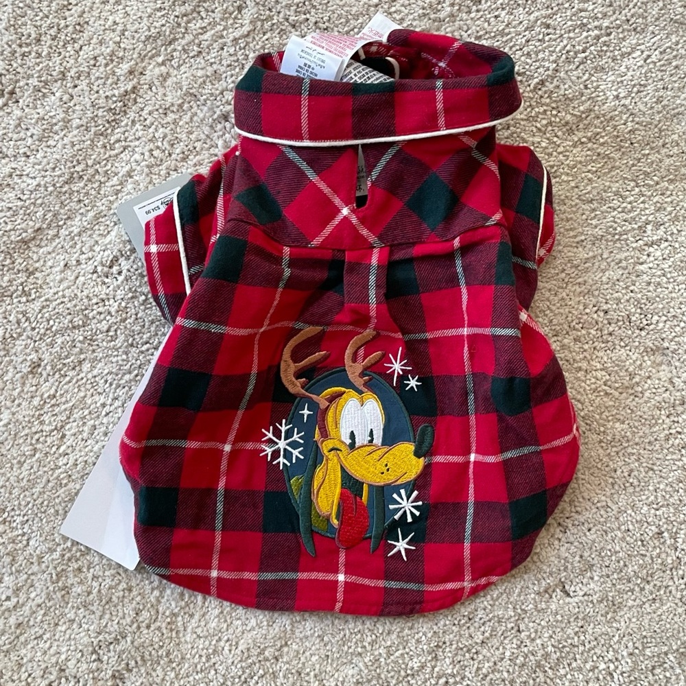 Disney Dog Apparel (Christmas Flannel)